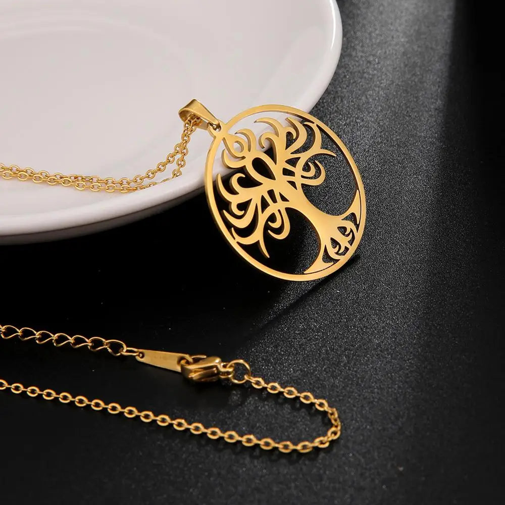 Athena Allure Designer Tree of Life Necklace