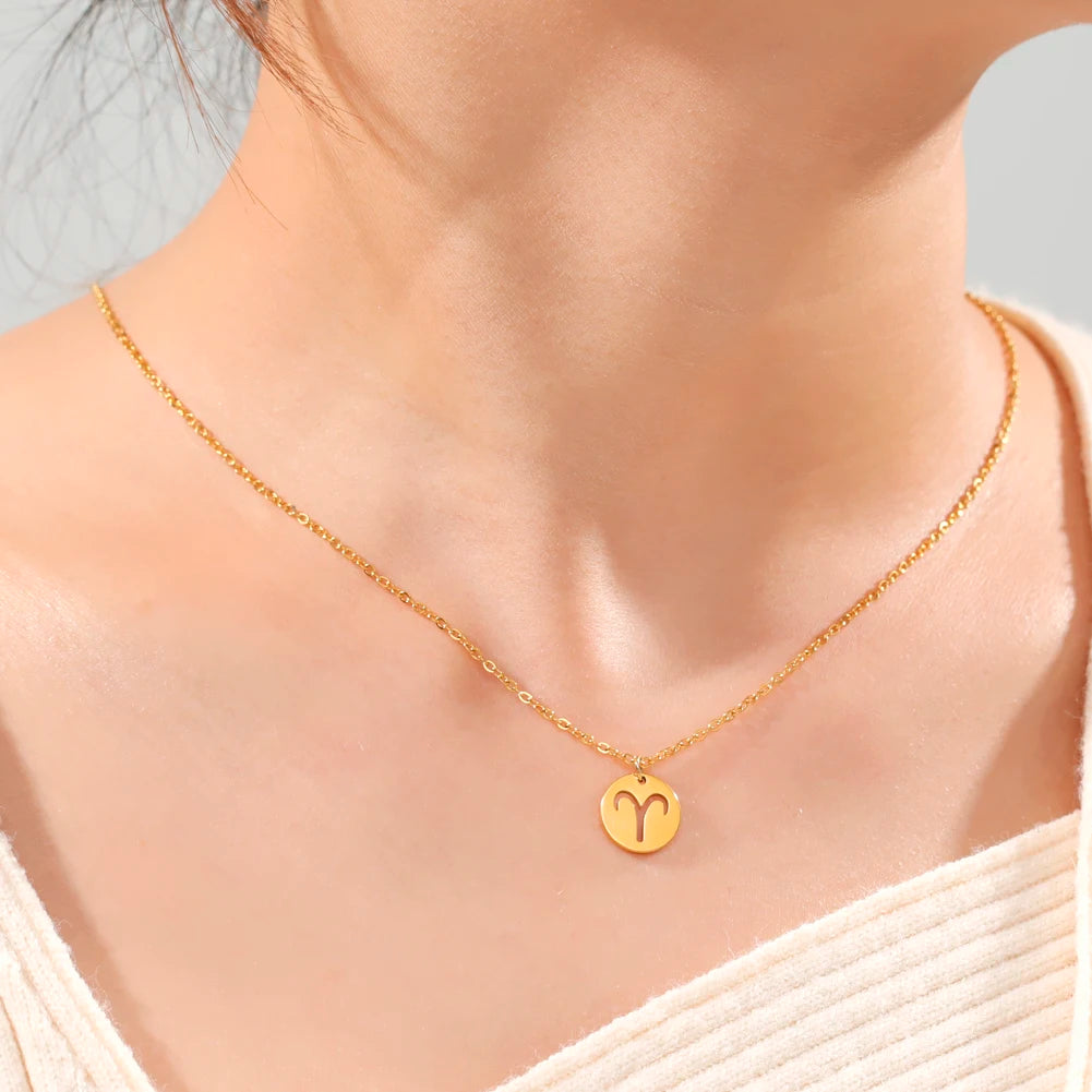 Athena Allure Designer Zodiac Necklaces