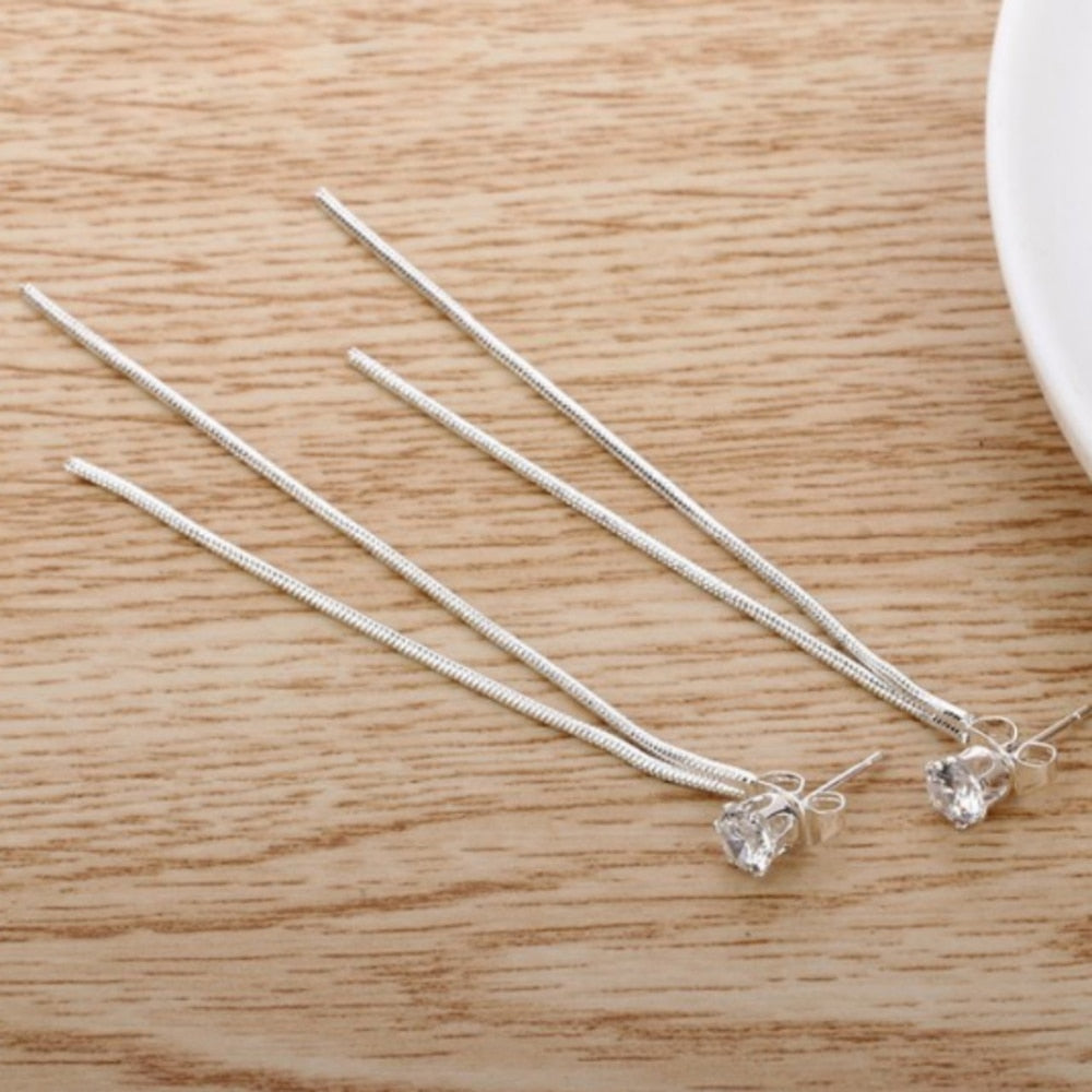 Long Drop Earrings