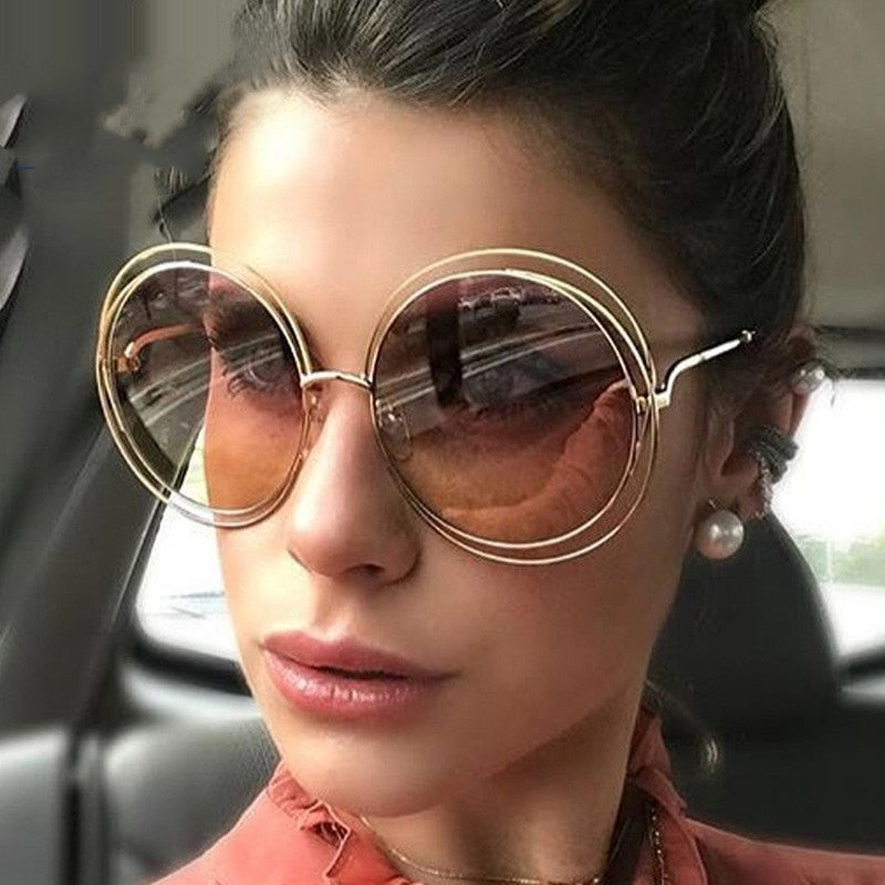 Round Oversized Shades