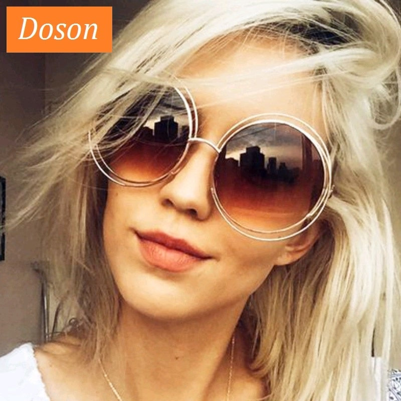 Round Oversized Shades