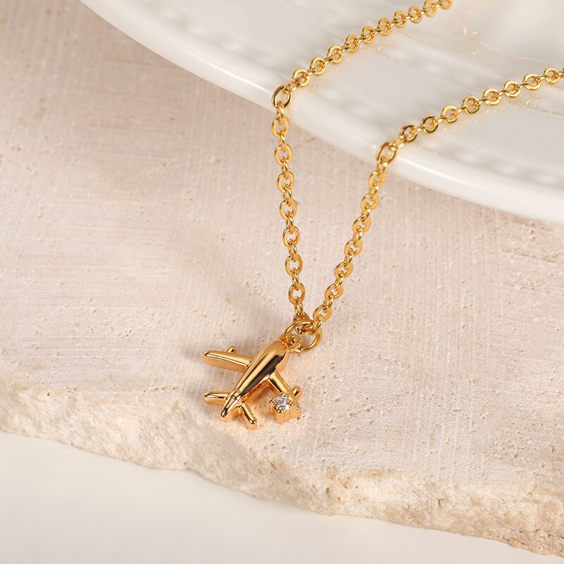 Mini Airplane Pendant