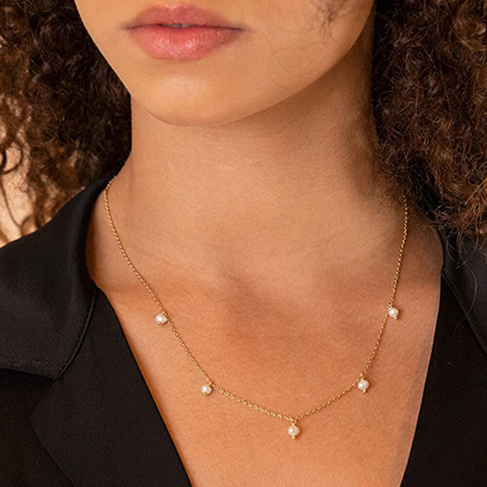 Pearl Tassle Choker