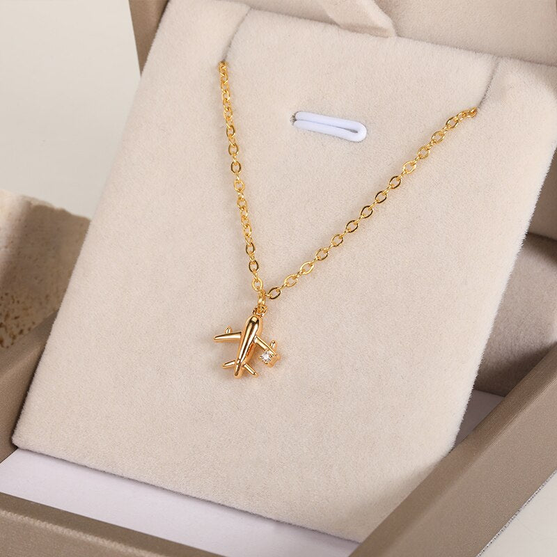 Mini Airplane Pendant