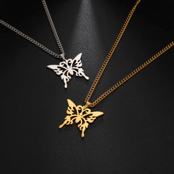 Athena Allure Designer Butterfly Necklace