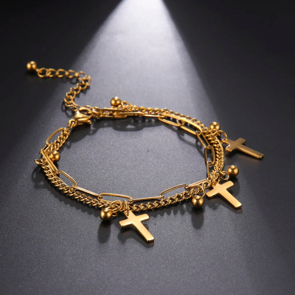 Athena Allure Christian Charm Bracelet
