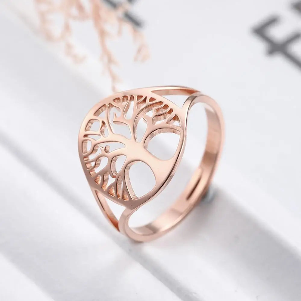 Athena Allure Designer Tree of Life Ring