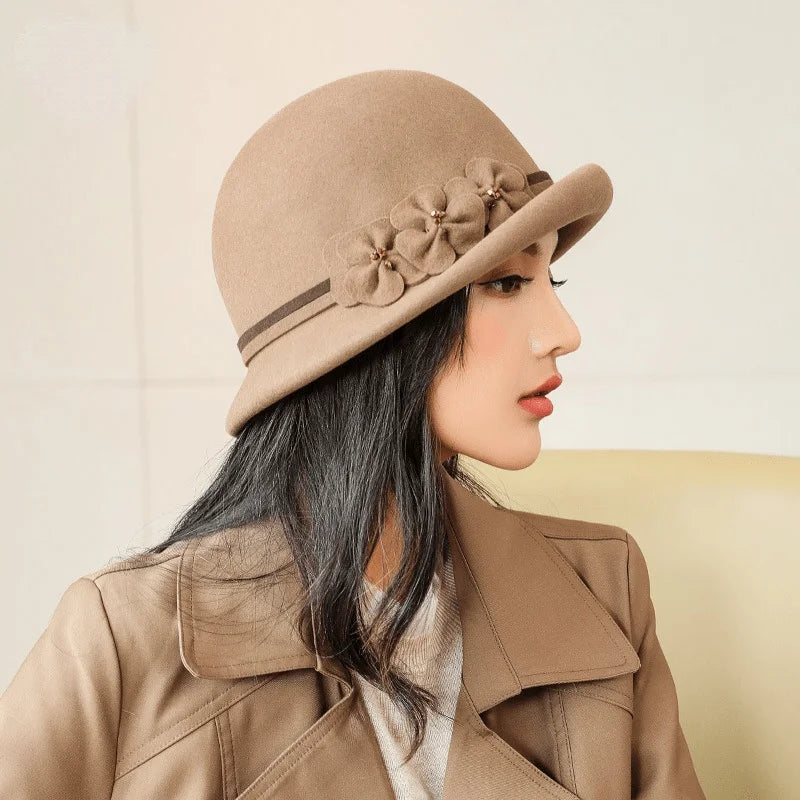 Athena Allure Designer Cloche Hat