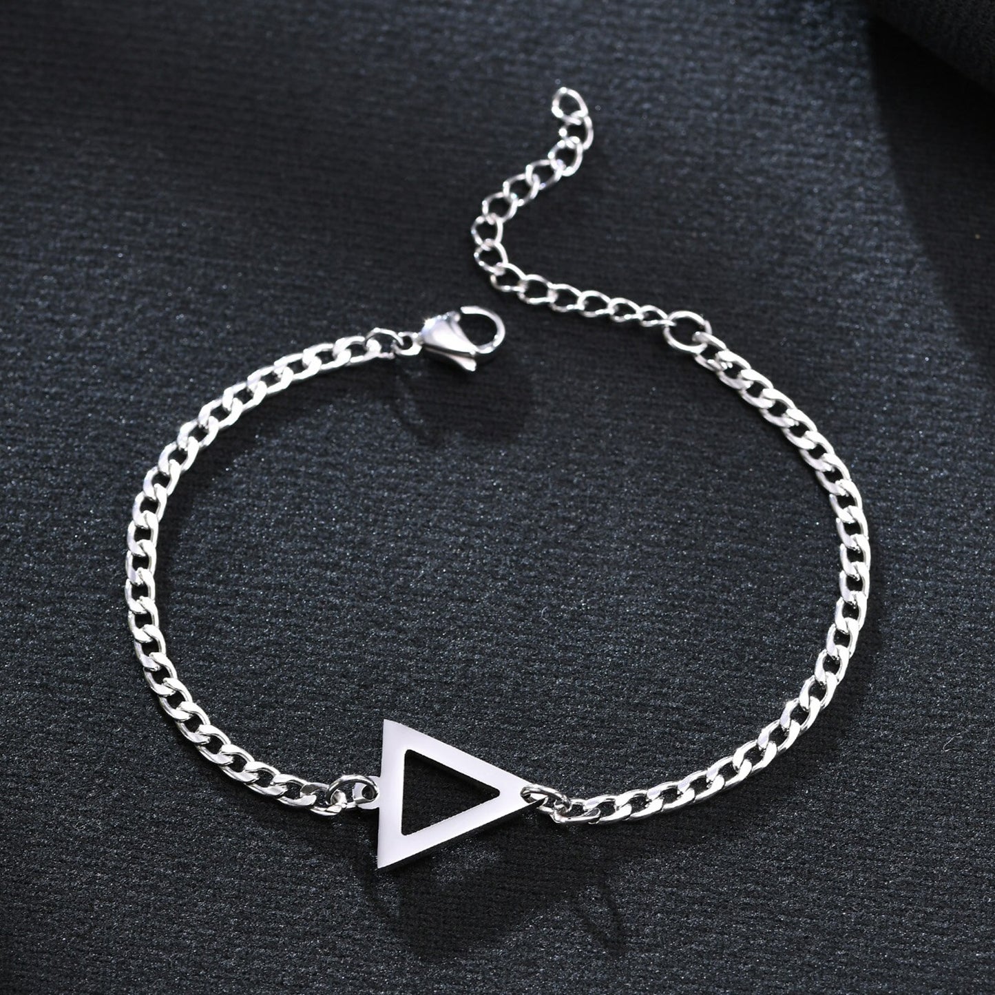 Punk Triangle Charm