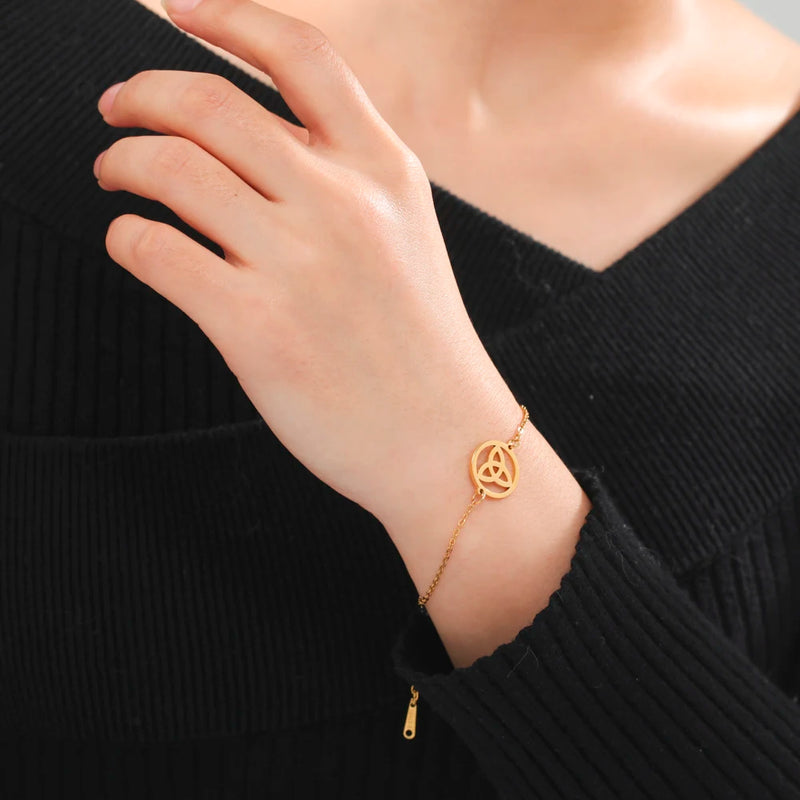 Athena Allure Designer Celtic Knot Bracelet
