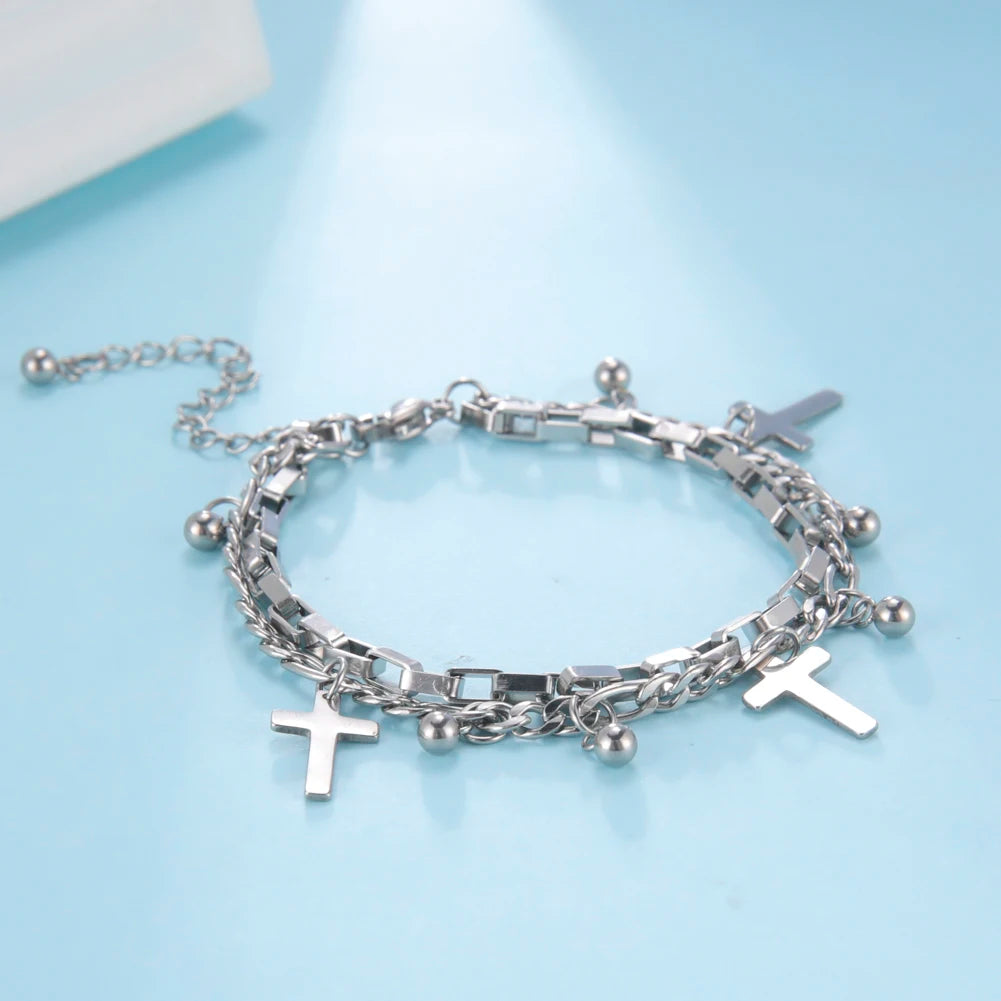 Athena Allure Christian Charm Bracelet