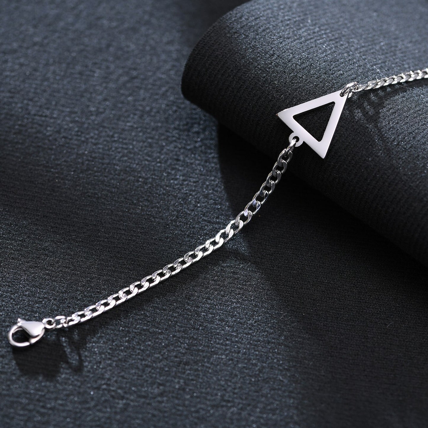 Punk Triangle Charm