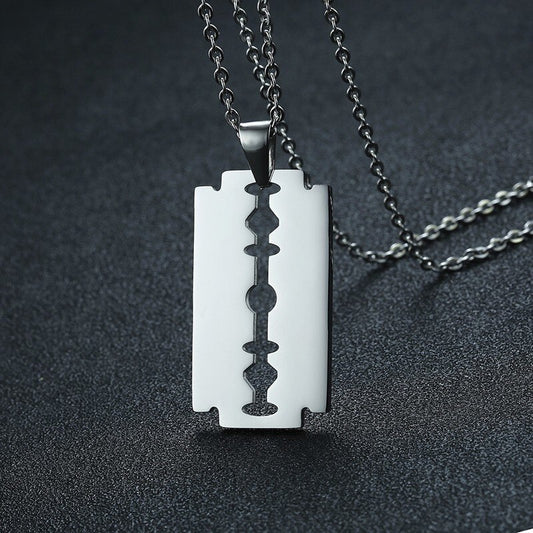 Shaving Blade Pendant