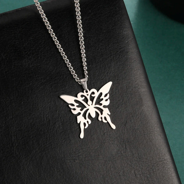 Athena Allure Designer Butterfly Necklace