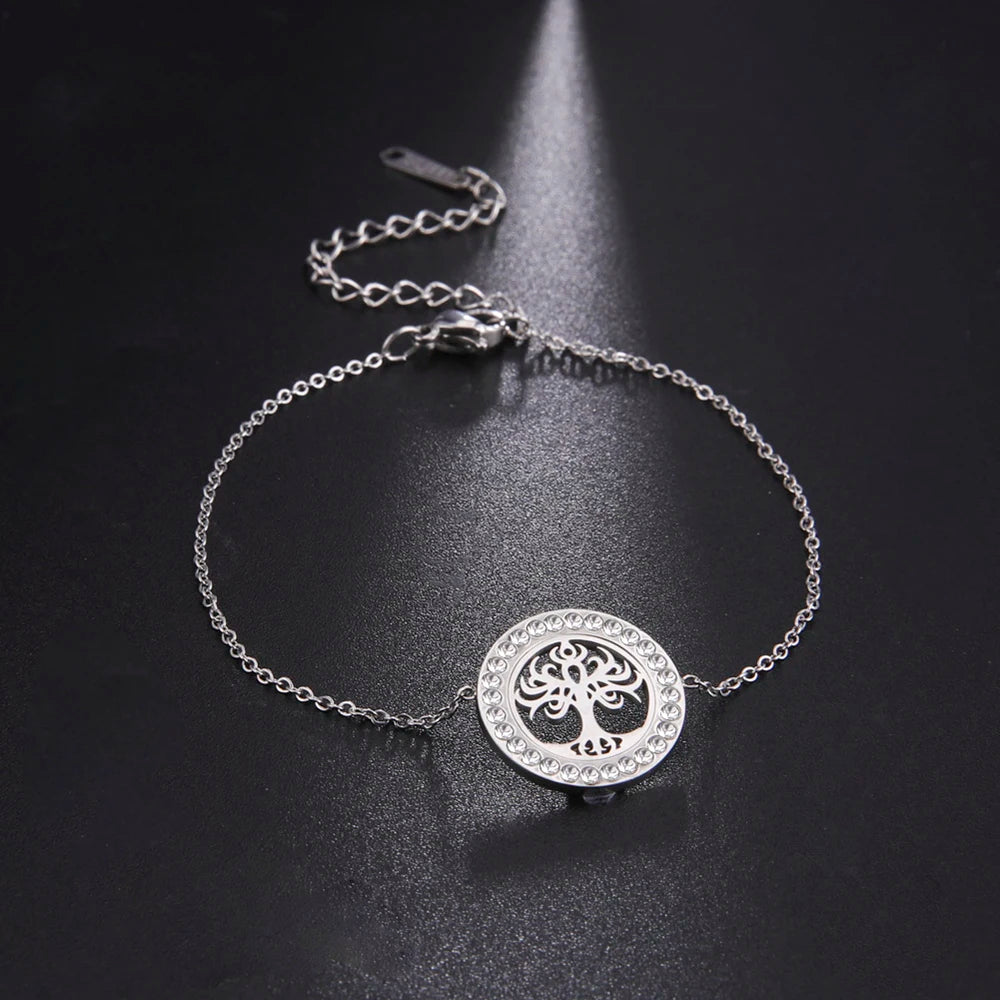 Athena Allure Tree of Life Charm Bracelet