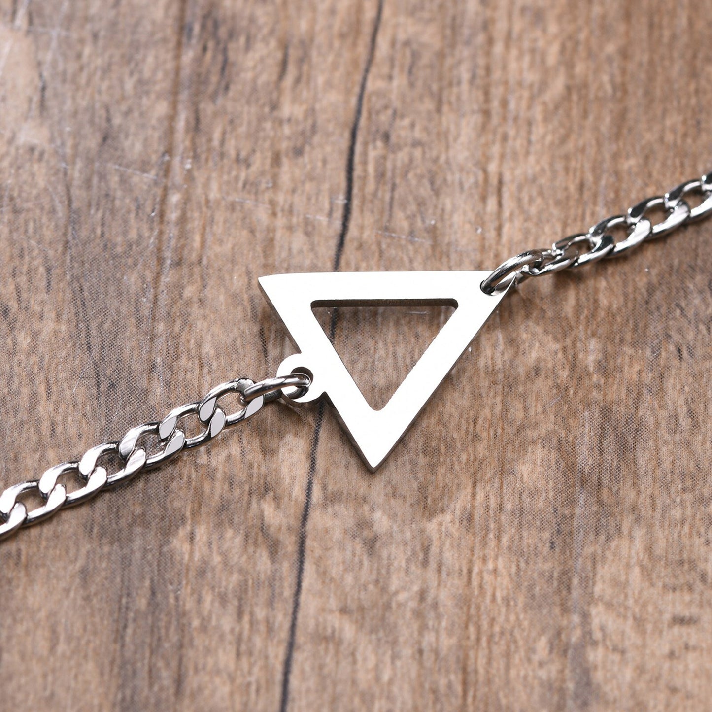 Punk Triangle Charm