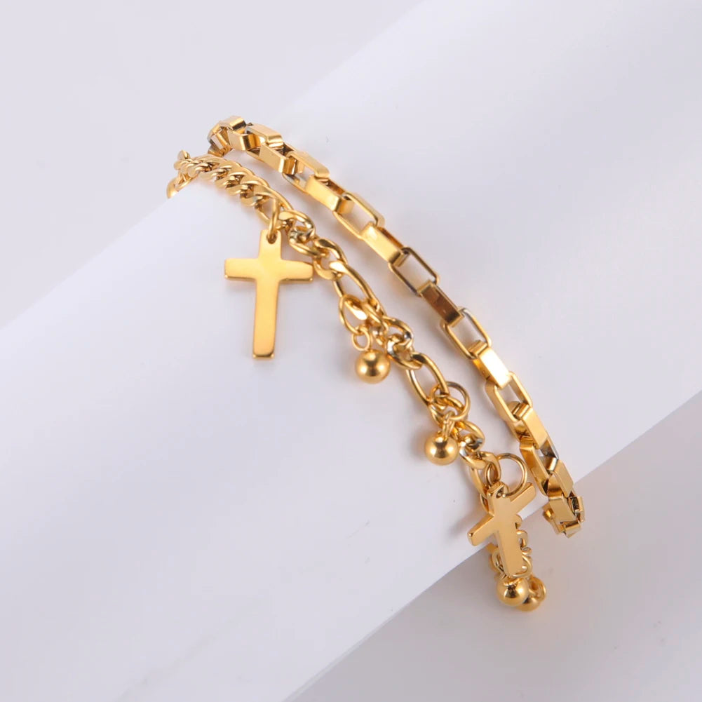 Athena Allure Christian Charm Bracelet