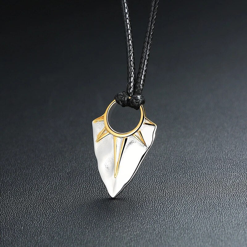 Punk Arrow Sun Pendant