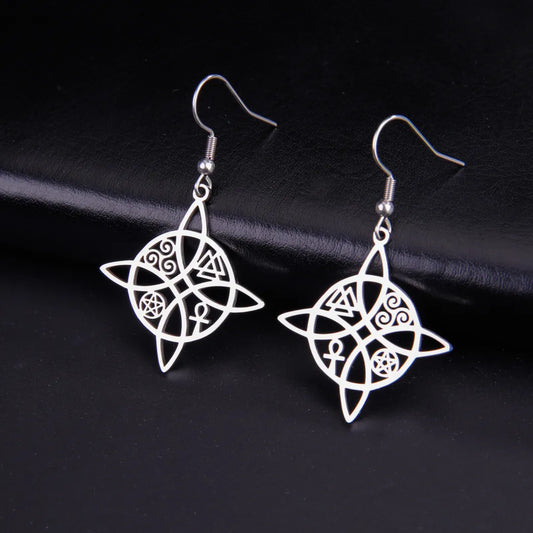 Athena Allure Designer Celtic Earrings