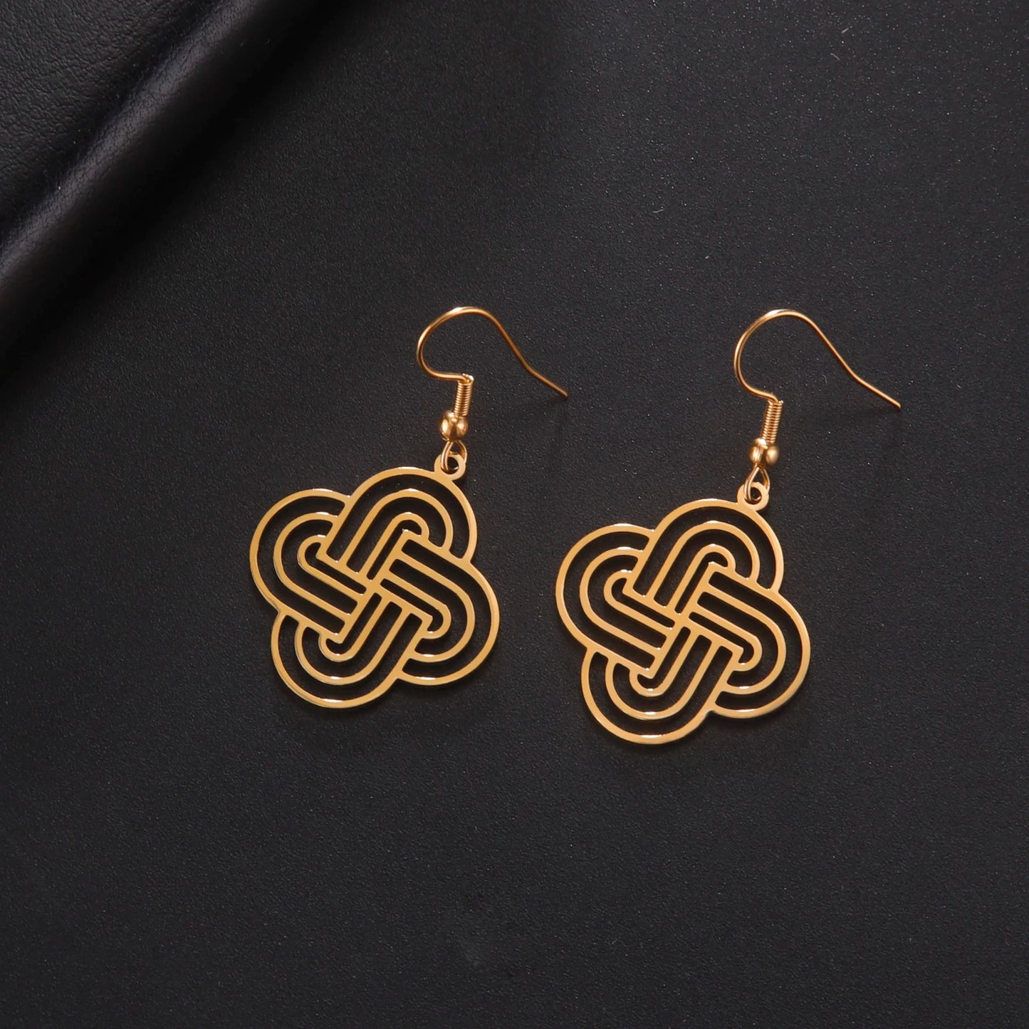 Athena Allure Designer Solomon’s Knot Earrings