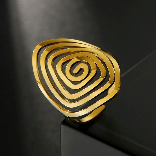 Athena Allure Designer Geometric Ring