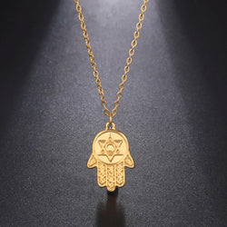 Athena Allure Designer Hamsa Hand  Pendant