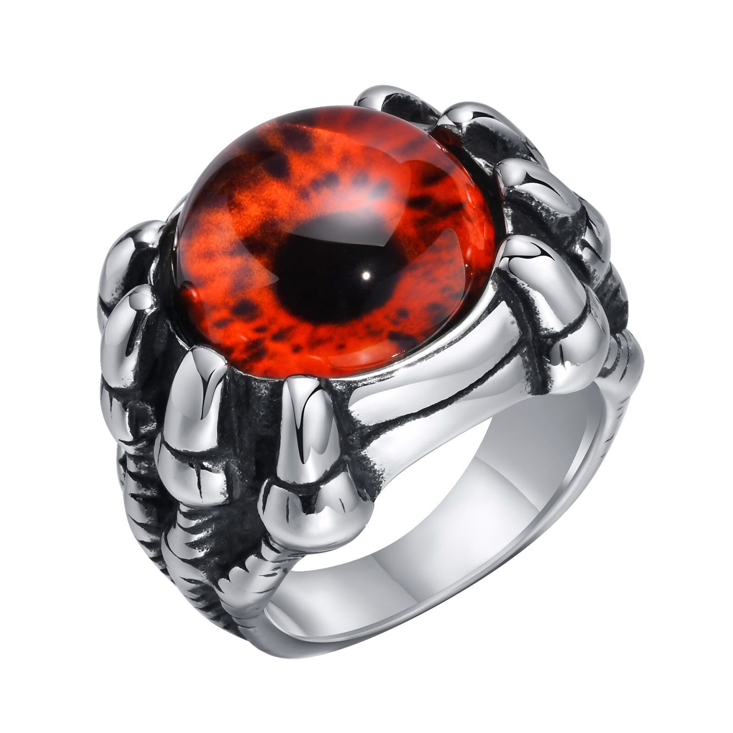 Punk Red Dragon Stone