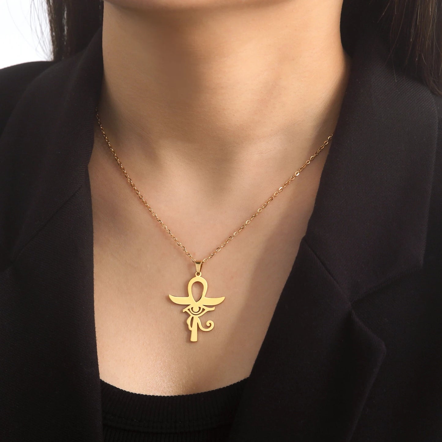 Athena Allure Designer Eye Of Horus Ankh