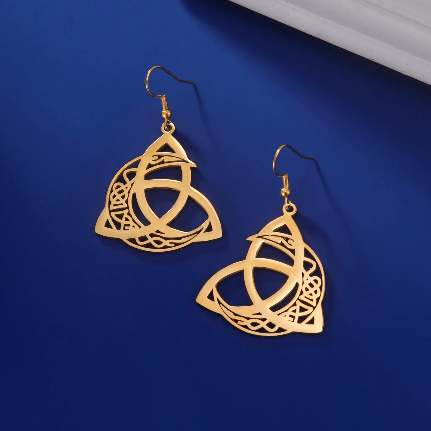 Athena Allure Designer Celtic Knot Earrings