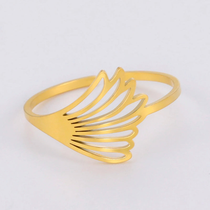 Athena Allure Designer Wing Ring