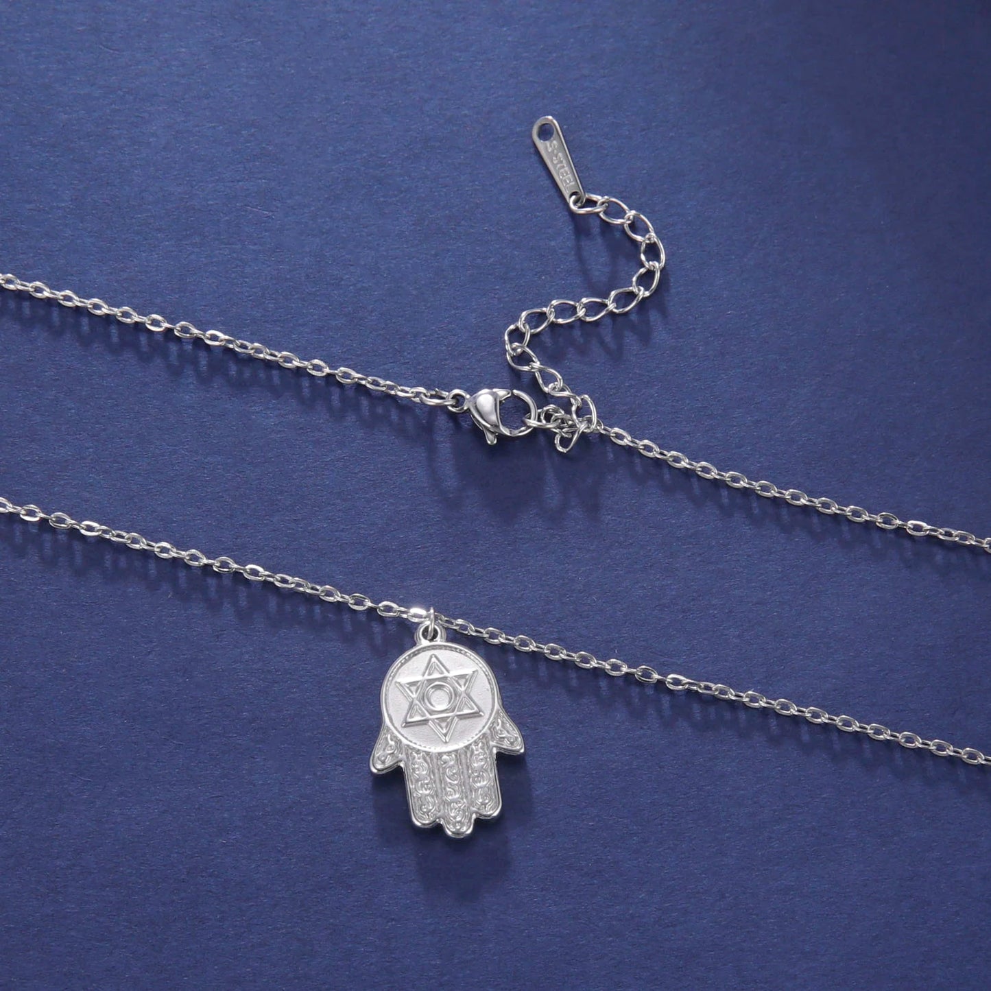 Athena Allure Designer Hamsa Hand  Pendant