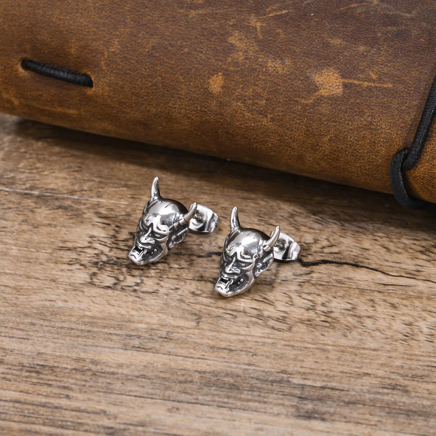 Athena Allure Gothic Mask Studs