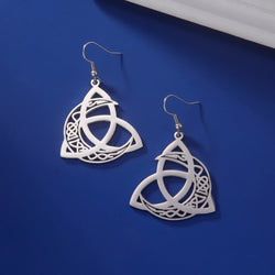 Athena Allure Designer Celtic Knot Earrings