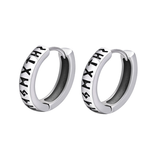 Athena Allure Viking Rune Hoops