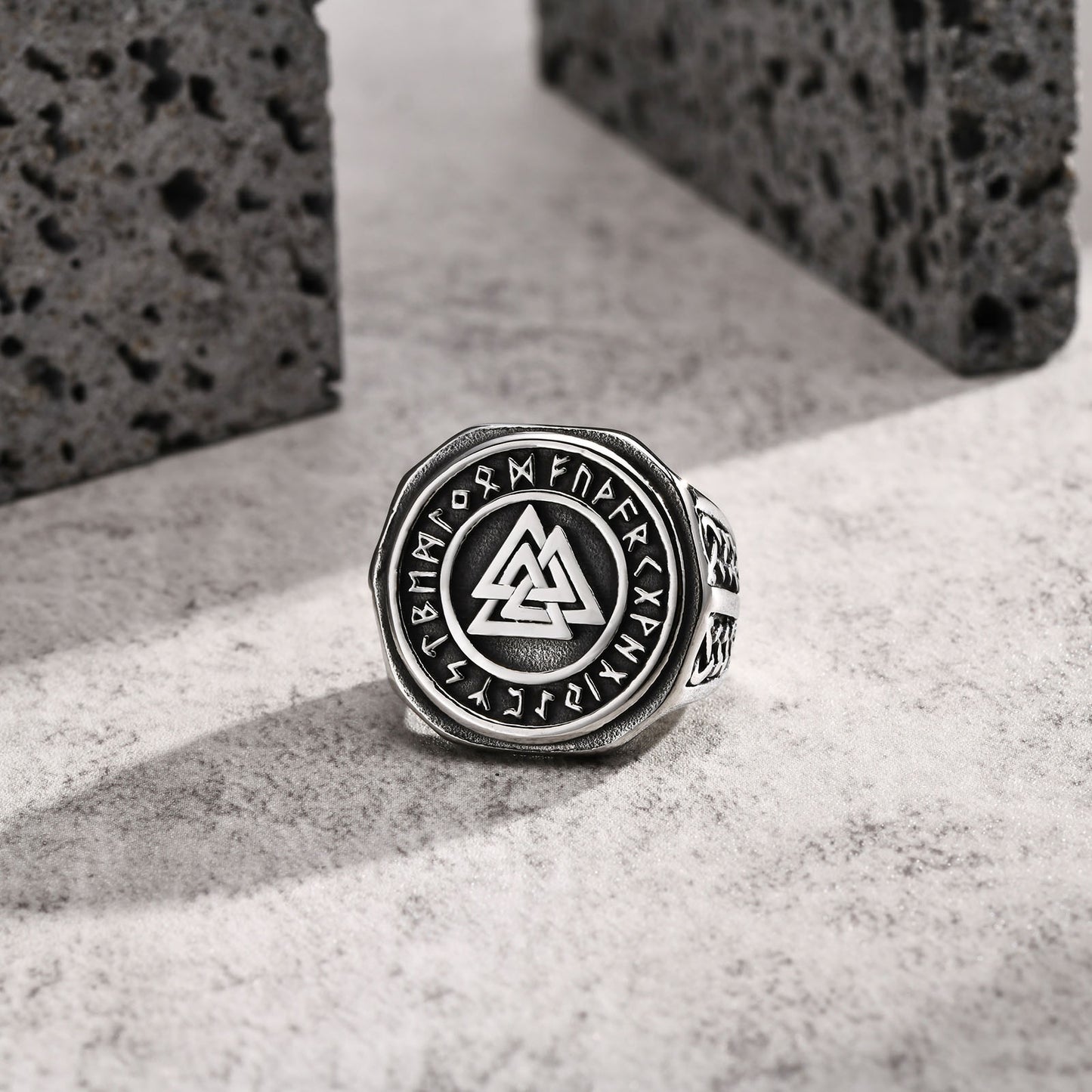 Bold Viking Signet Ring