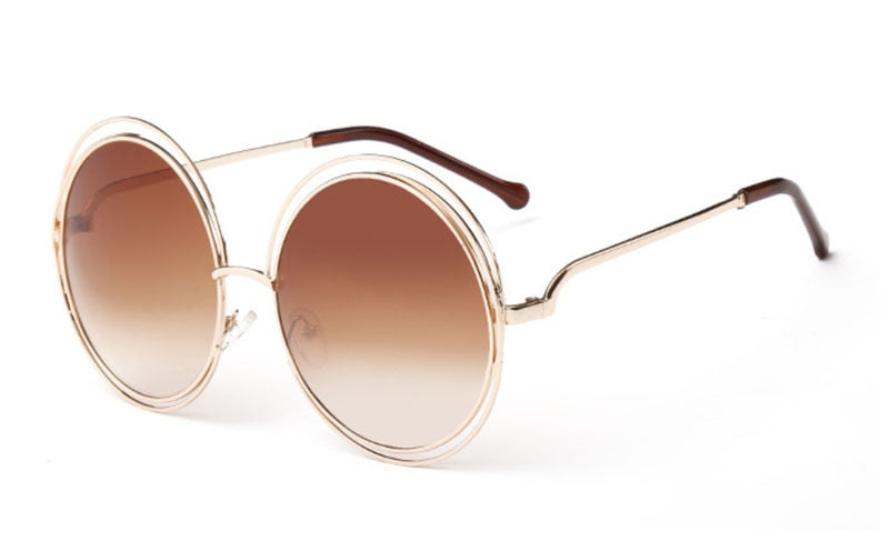 Round Big Oversized Sunglasses