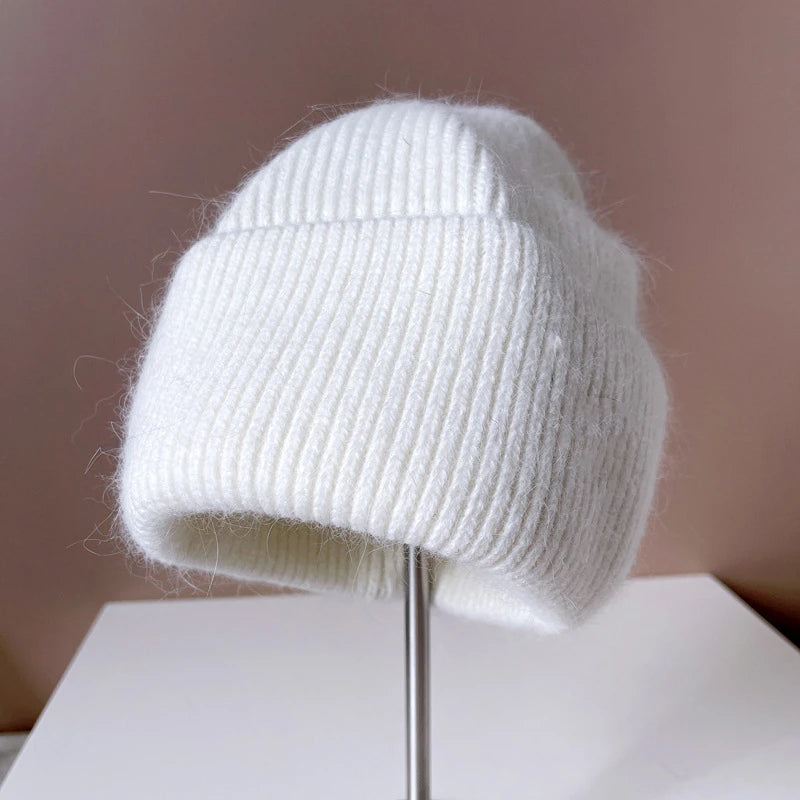 Athena Allure Fur Knitted Hat