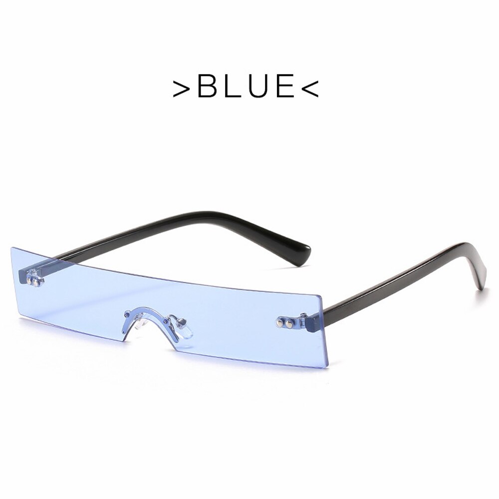 Oversized Rimless Designer Shades