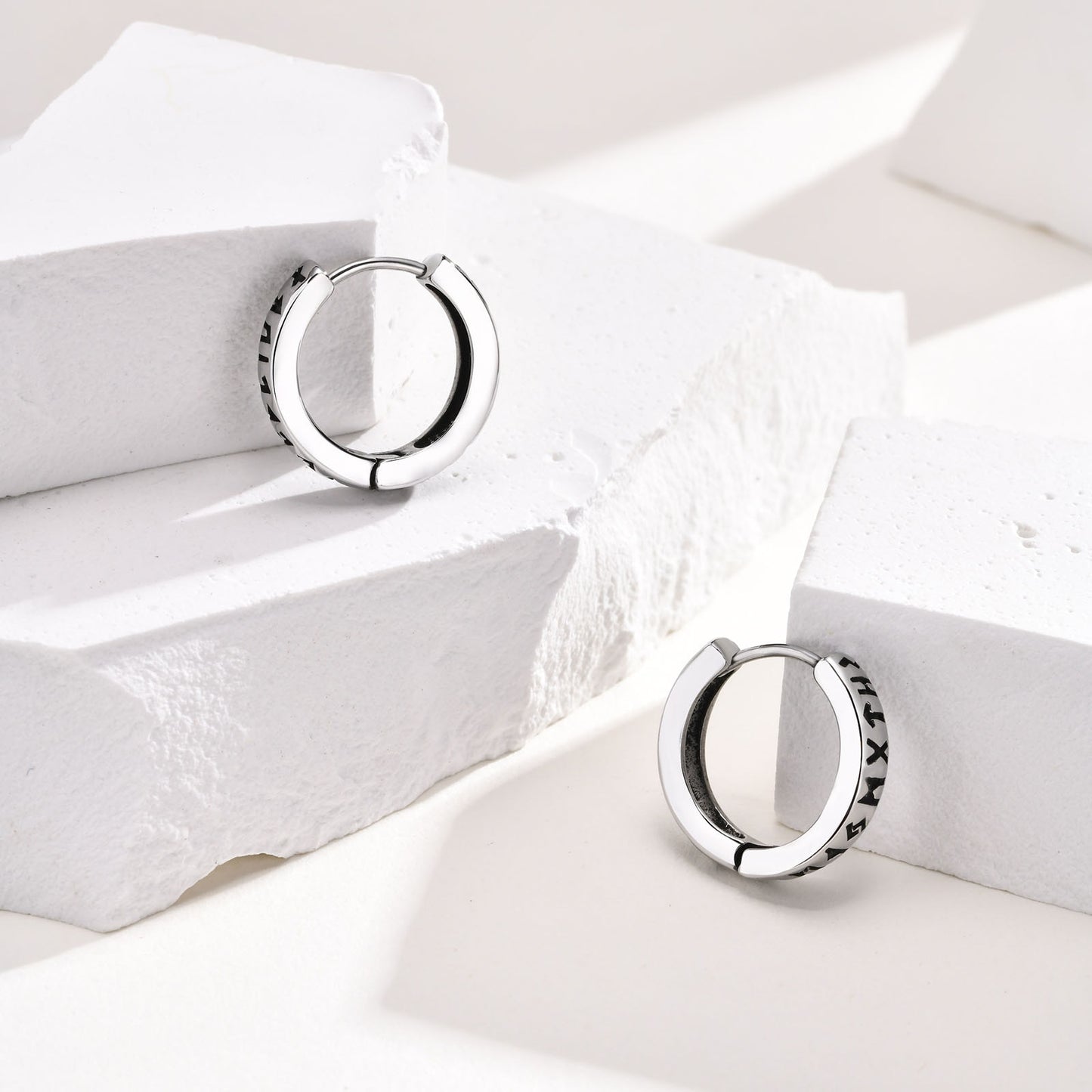 Athena Allure Viking Rune Hoops