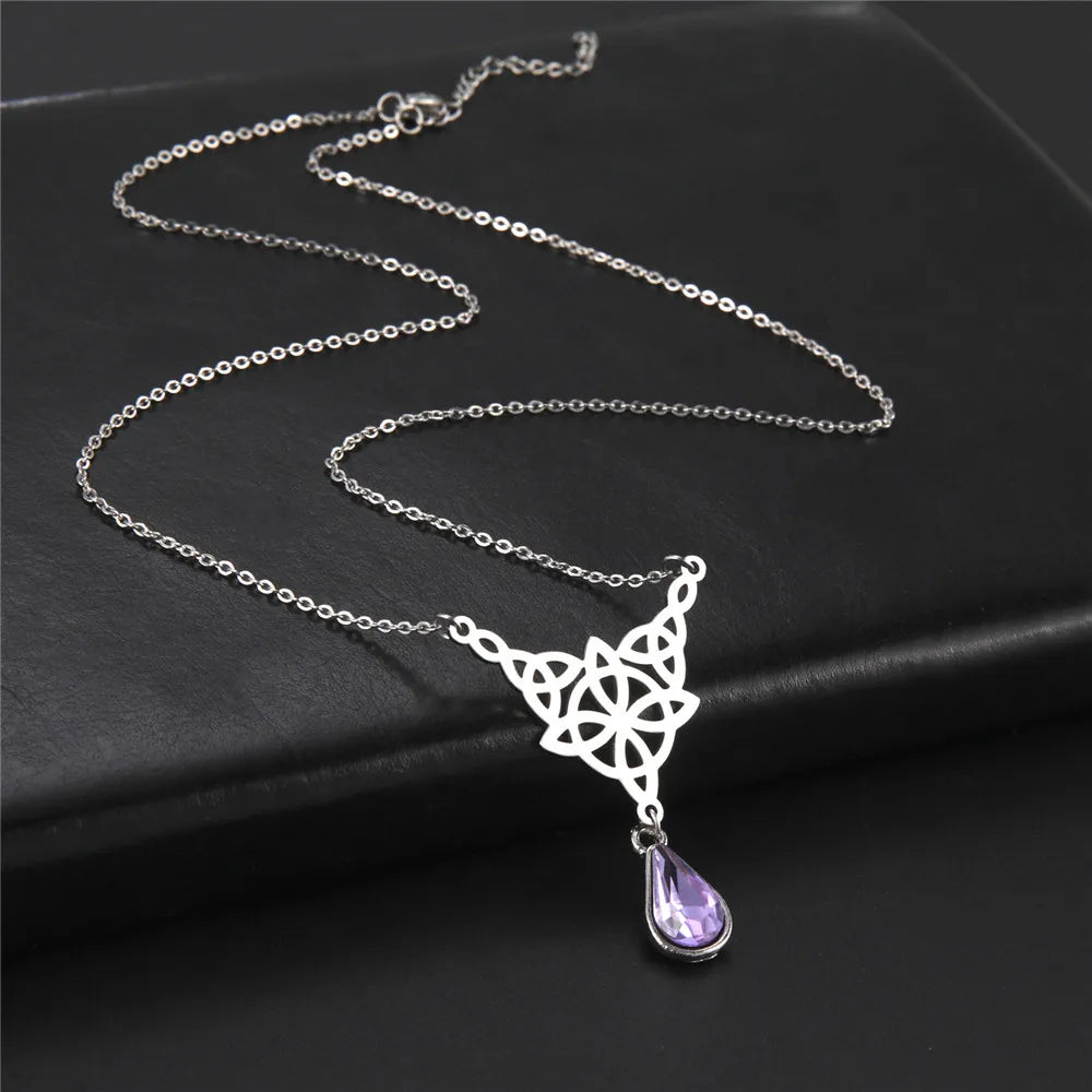 Athena Allure Designer Irish Knot Wicca Necklace