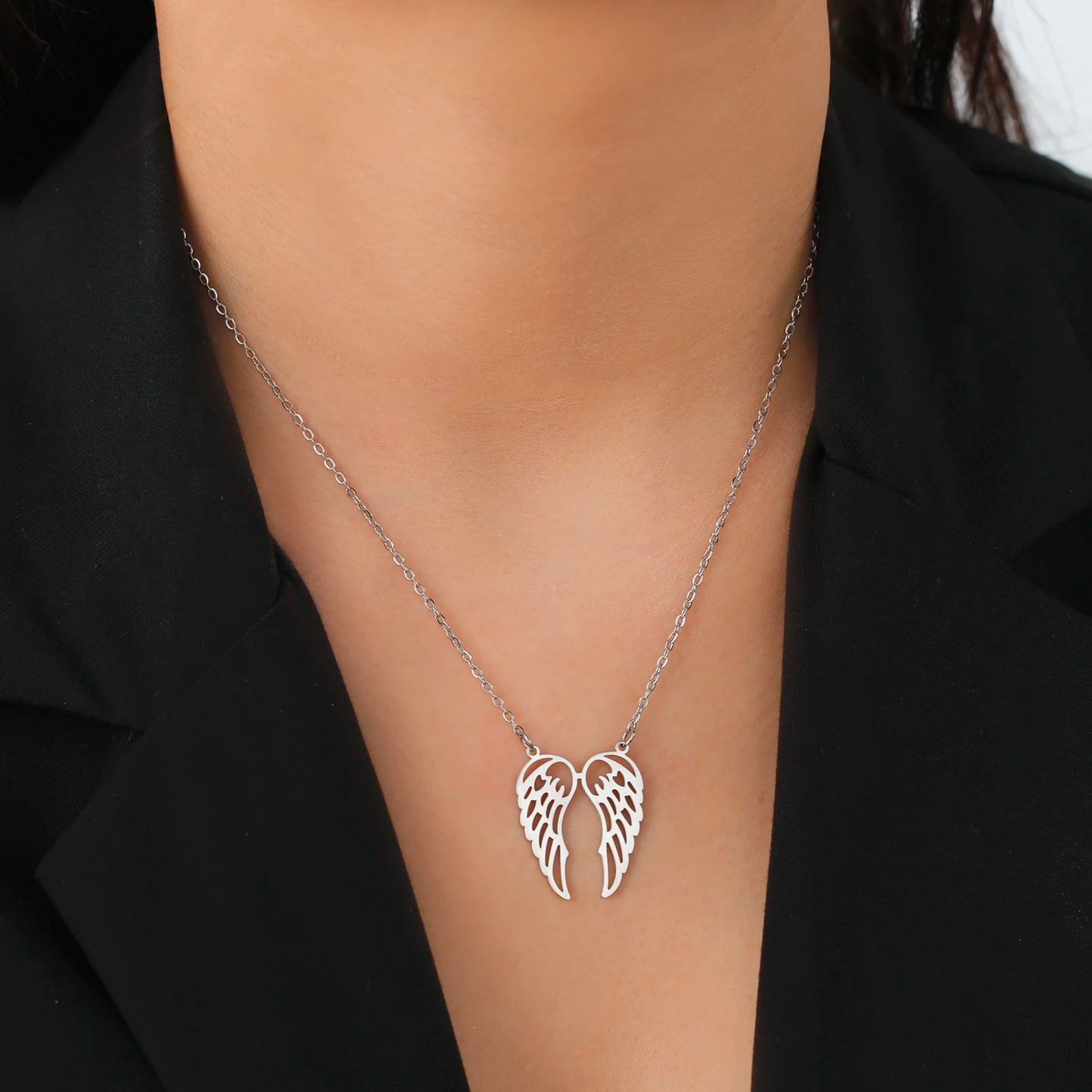 Athena Allure Designer Angel Wings Pendant