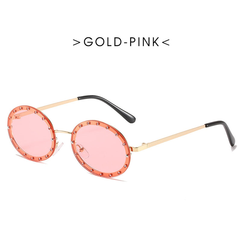 Luxury Oval Sunglasses