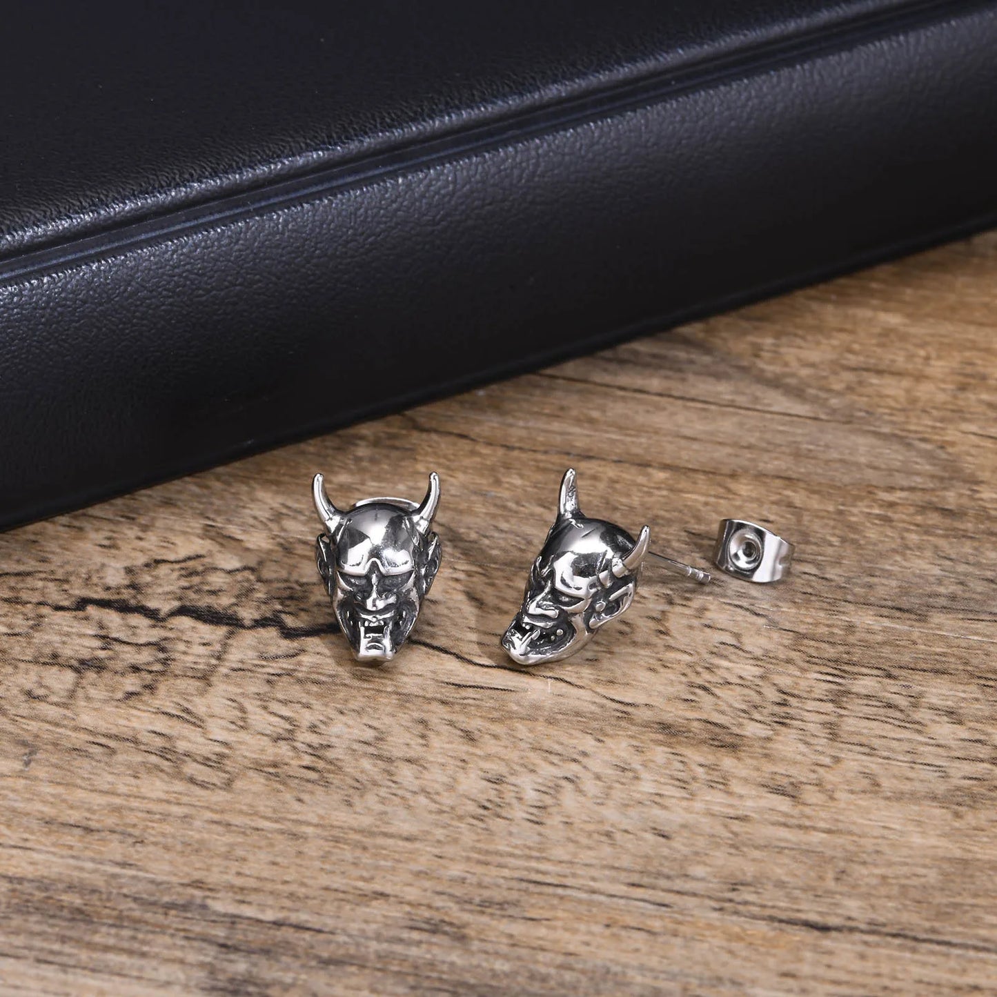 Athena Allure Gothic Mask Studs