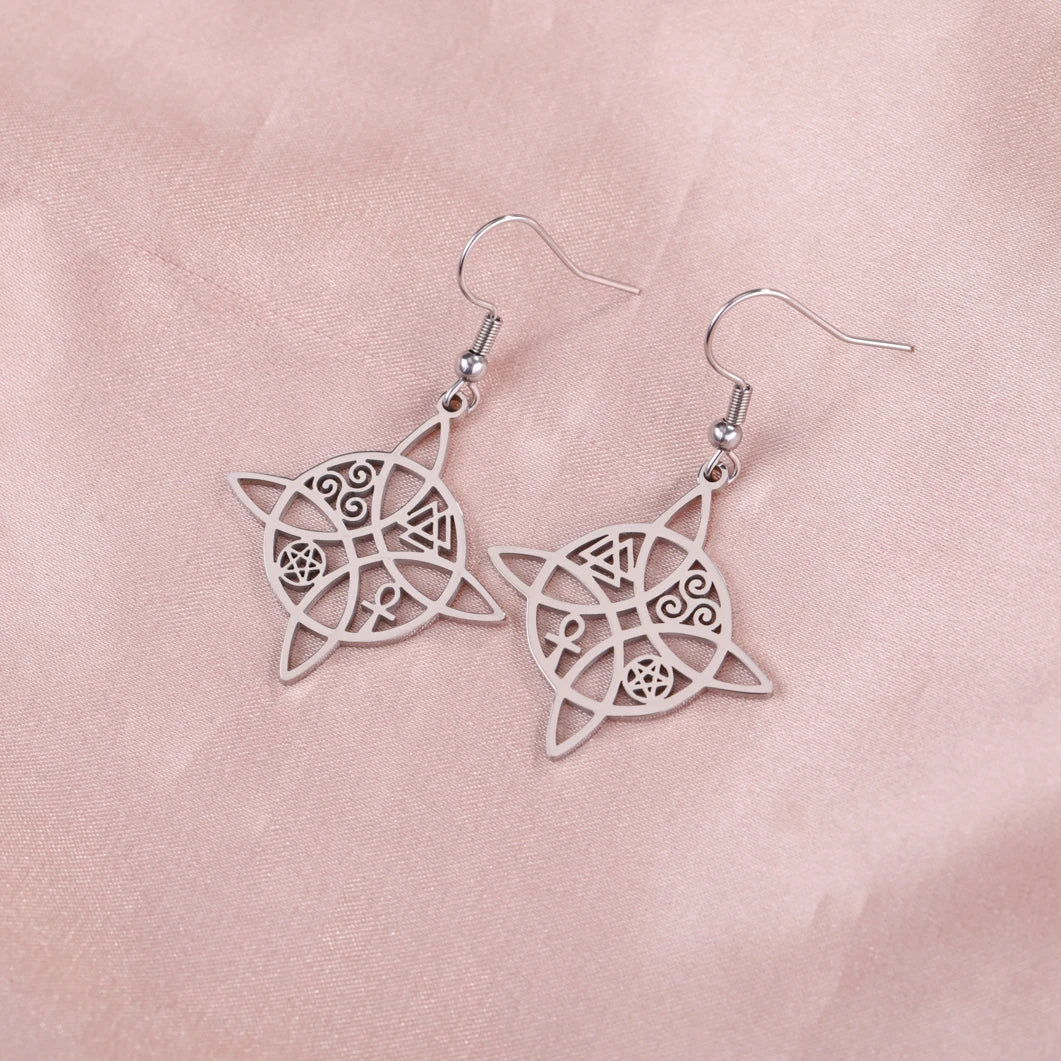 Athena Allure Designer Celtic Earrings