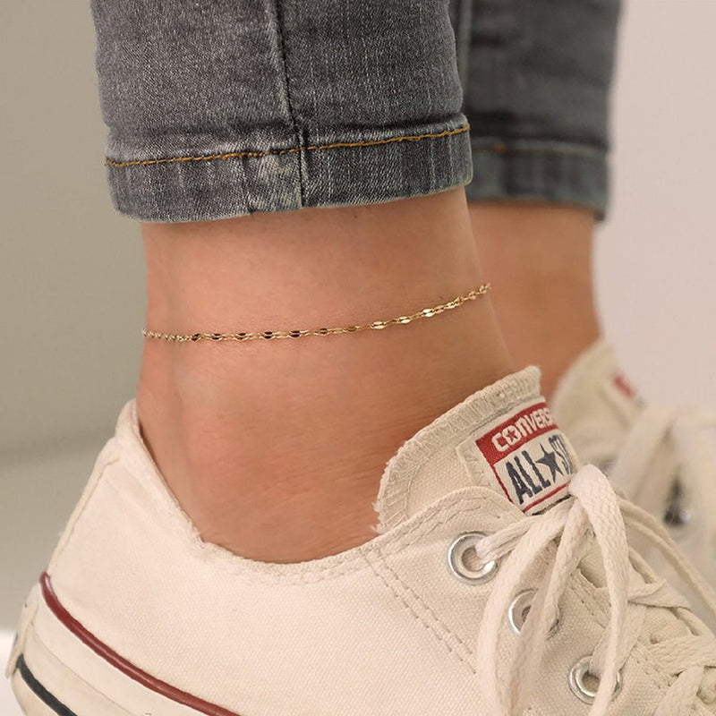 Cute Minimalist Chain Anklet