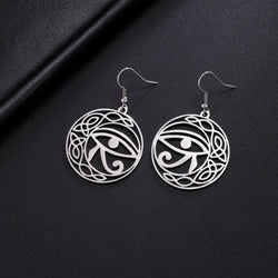 Athena Allure Designer Eye Of Horus Earrings