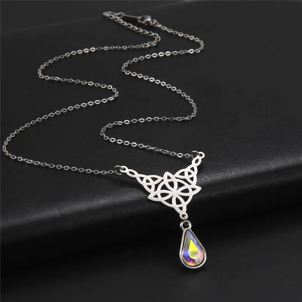 Athena Allure Designer Irish Knot Wicca Necklace