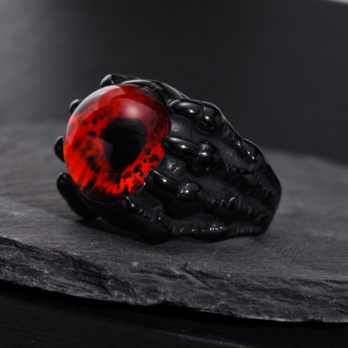 Punk Red Dragon Stone