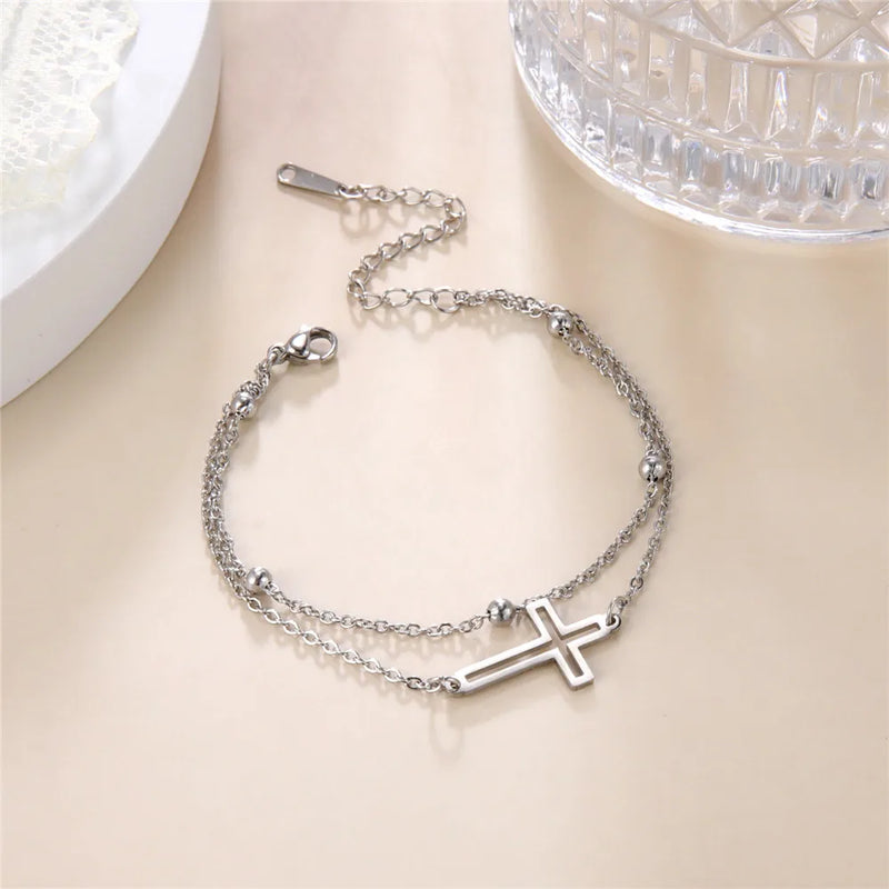 Athena Allure Christian Charm Bracelet