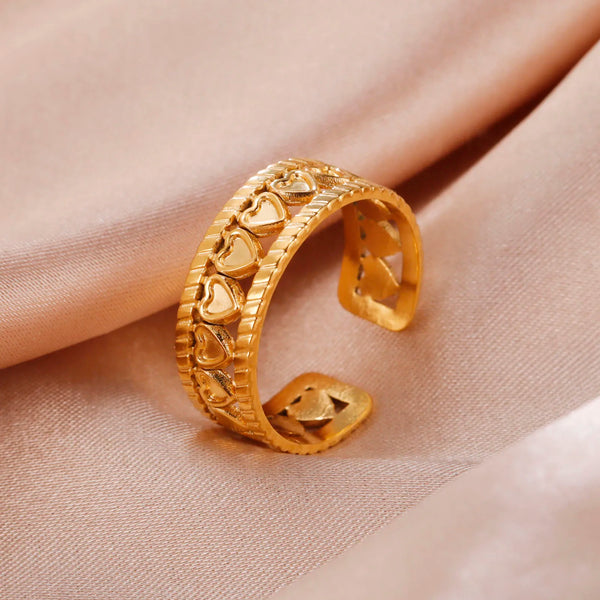 Athena Allure Designer Heart Diamond Ring